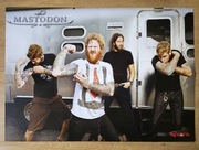 Mastodon - Duży plakat XL z 2010 r. - Format A2 (ok. 55 x 40 cm) - NOWY!