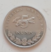 Chorwacja  - 5 kuna - 2000r. 