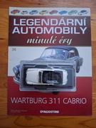 Wartburg 311 Cabrio 1:43 DeAgostini Auta PRL-u Złota Kolekcja 