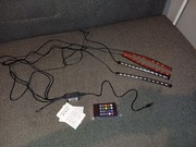 Zestaw led na USB + pilot (preferowane do auta)