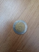 Moneta 5 zł z 2009 roku