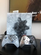  xbox one x edycja z czachą gears + pad i 5 gier