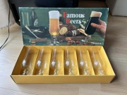 Kufle Szklanki Do Piwa 6 szt. Vintage Retro