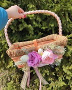 Wyjątkowy koszyk do święcenia święconka