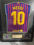 Koszulka Barcelona autograf Leo Messi prezent 