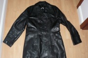 solidny plaszcz skorzany vintage message xl zadbany