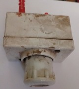 Gniazdo ceramiczne bezpiecznika topikowego + bezpieczniku