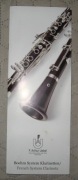 F. Arthur Uebel French System Clarinets catalog - katalog klarnetów