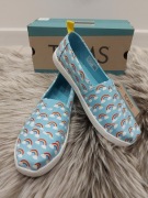 Buty espadryle Toms 37.5 wkladka 24.5 nowe dziewczęce młodzieżowe 