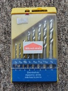 Wiertła do betonu komplet 8 sztuk