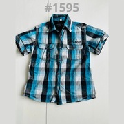 Koszula w kratę 116cm 6lat dla chłopca sportowa