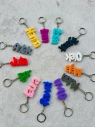 Personalizowany brelok z imieniem brelok do kluczy zawieszka dowolny tekst