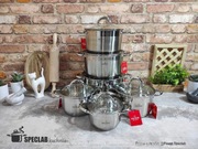 Zestaw garnków ZILNER ZL-8109 Gaz, indukcja, halogen
