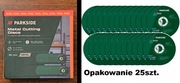 Tarcze Parkside 125mm (stal, PCV) - zestaw 25szt. - nowe instrukcja paragon