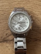 Zegarek Fossil ES2681 – srebrny chronograf 