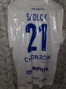 Koszulka Meczowa Matchworn Ruch Chorzów Maciej Sadlok legenda i Kapitan 