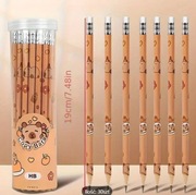 Ołówek z gumką Kapibara | szkolny gadżet prezent dla dzieci