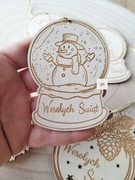 Bombka śnieżna kula z możliwością personalizacji 