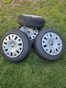 Koła zimowe + kołpaki oryginał VW