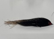 Mucha Szczupakowa Czarna miedź 18cm Handmade AsLures