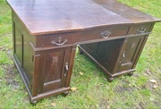 Międzywojenne biurko antyk
