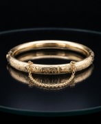 Stara bransoletka złota, antyk, bangla