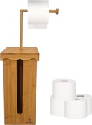 JDK bambusowy uchwyt na papier toaletowy