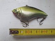 WOBLER wertykalny cykada SZCZUPAKOWY  7 cm 15 g tonący