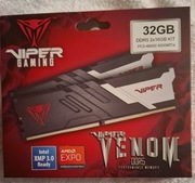 pamięć patriot viper venom ddr5 32 gb 6000mhz cl36 (pvv532g600c36k)