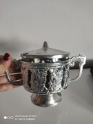 Cukiernica PRL w srebrnym wzorze