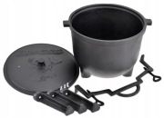 Żeliwny kociołek 8L