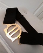 Nowy By o la la pasek na gumie złoty 