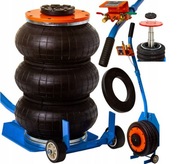 NOWY warsztatowy podnośnik pneumatyczny bałwanek żaba 3.5 Tony + GUMA