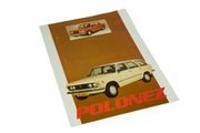 KOLEKCJONERSKI PROSPEKT FSO FIAT 125p (POLONEZ) J.FLAMANDZKI