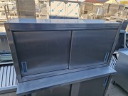 Szafka Wisząca Stal Nierdzewna Drzwi Suwane 120/40/60