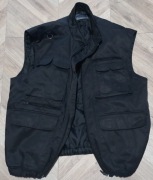 Kamizelka taktyczna czarna stary typ straż miejska vintage