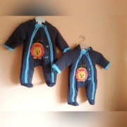 Kombinezon dresowy 62 bliźniaki