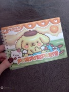Organizer notes notesik z naklejkami pompompurin 