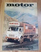 Gazeta magazyn czasopismo Motor 1978 rok Jelcz 315 M  Himalaje 