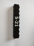 LEGO Brick 1 x 8 with White 'S-21' z 354 i 560