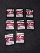 Karta pamieci Kingston SDXC Canvas React Plus 64GB UHSII U3