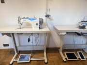 Profesjonalne maszyny do szycia JACK: Stebnówka F5 + Owerlok