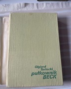 Olgierd Terlecki pułkownik Beck wydanie 1985