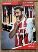 Jonas Hector FC Köeln - oryginalny autograf karta 10x15 cm