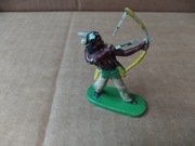 Żołnierzyk prl indianin z lukiem