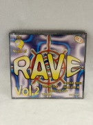 2 płyty CD "the world of rave vol. 2" nowa w folii