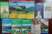 Góry i Jura - zestaw 11 starszych map i przewodnikow