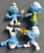 Zestaw figurek 4 smerfów