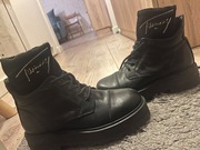 Trapery Tommy Jeans skóra naturalna r.36