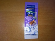 Alpen Gold Stollwerck czekolada winogrono orzech 1997 puste opakowanie